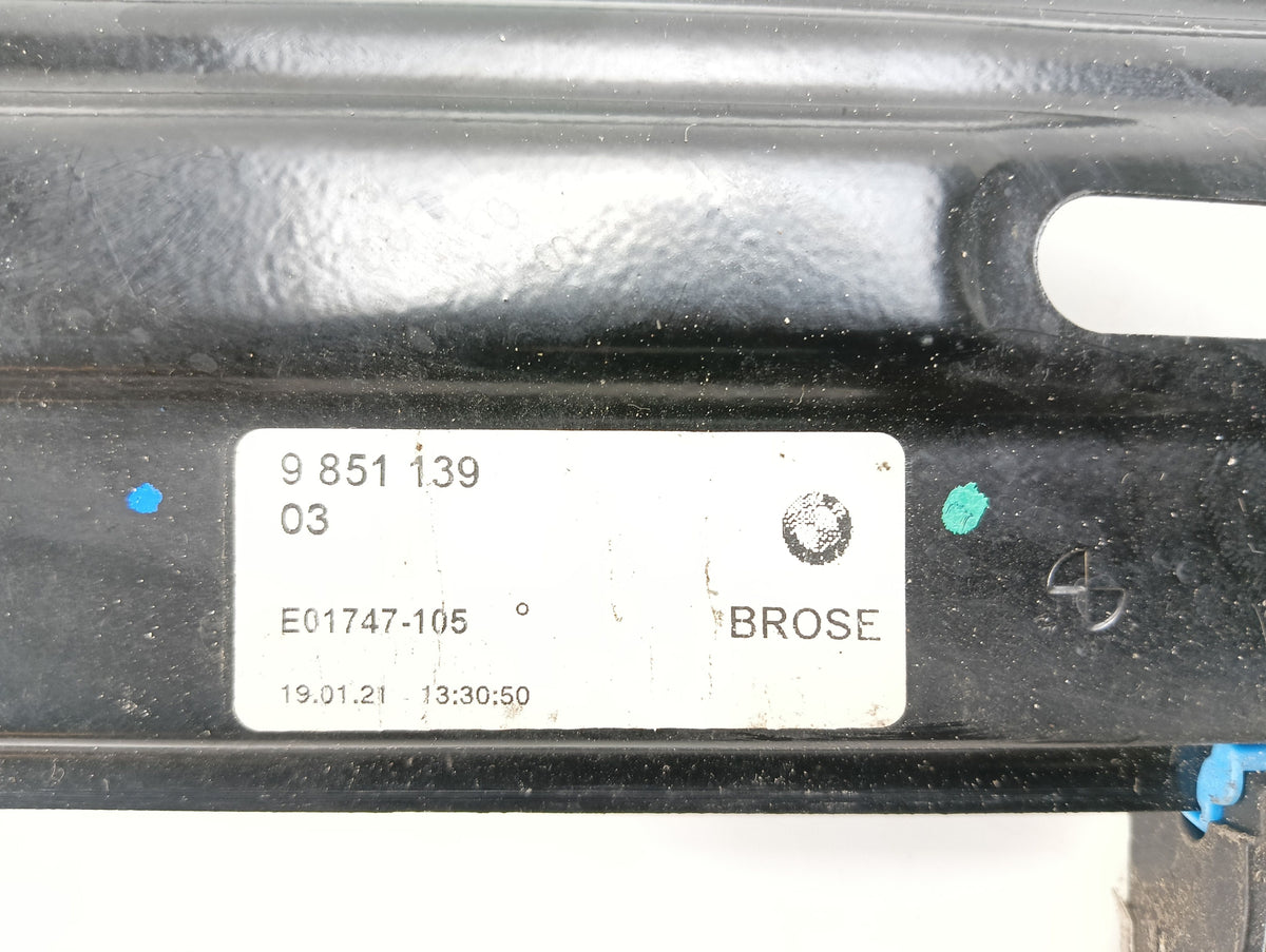 WINDOW LIFTER LEFT REAR BMW 2 F44 9850393 9851139
