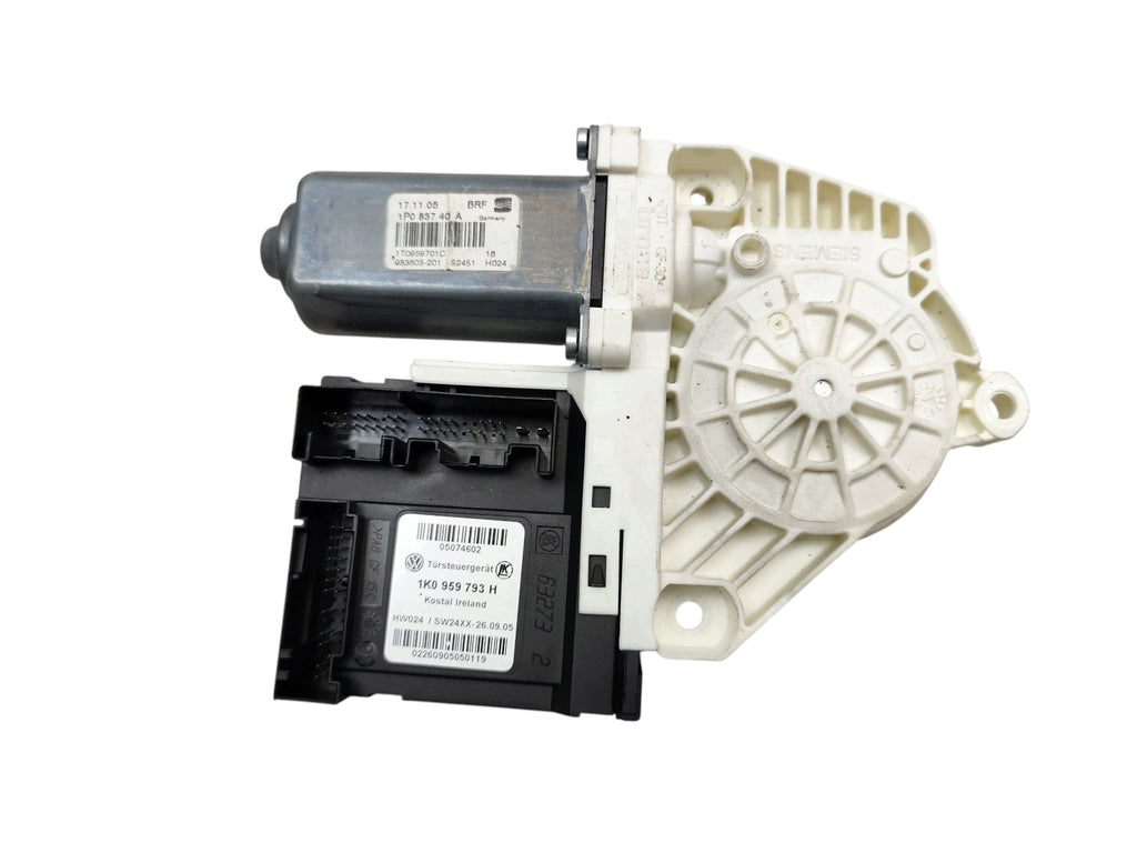 WINDOW MOTOR MODULE LEFT FRONT SEAT LEON II ALTEA 1K0959793H 1P0837401A