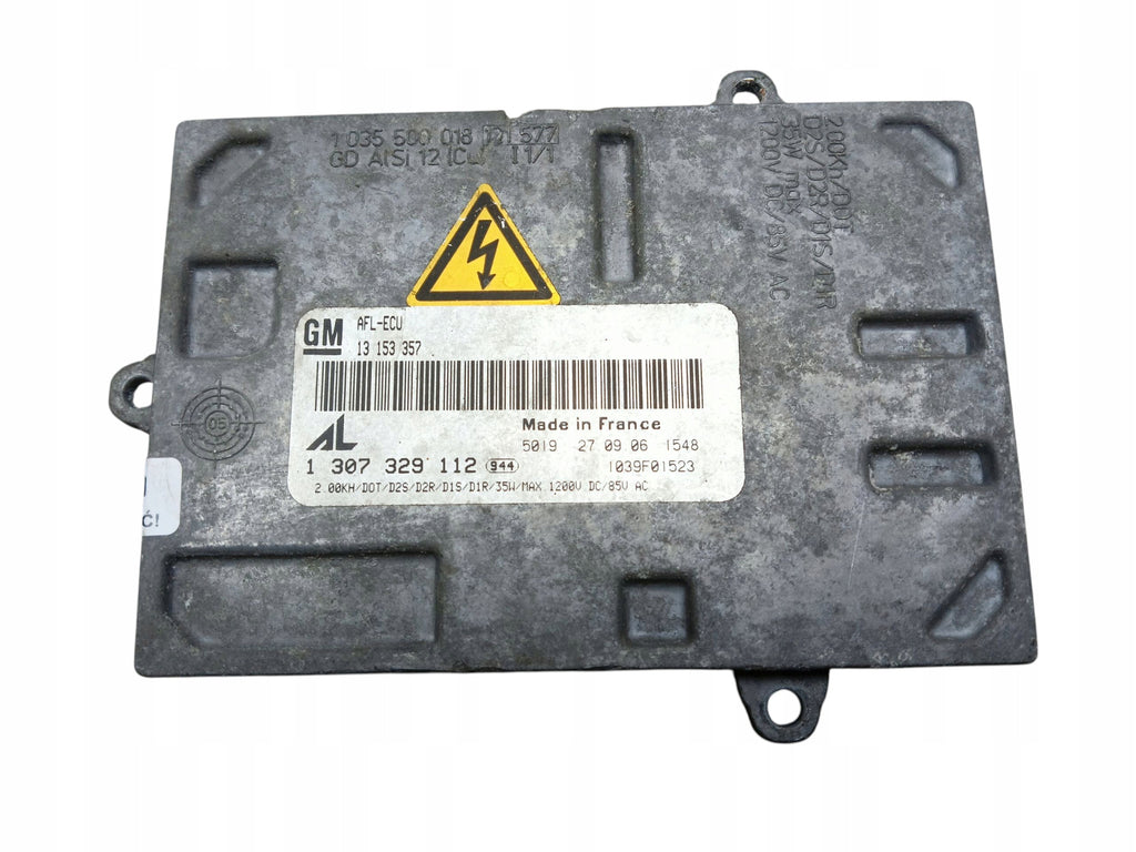 XENON CONVERTER OPEL ZAFIRA B 13153357