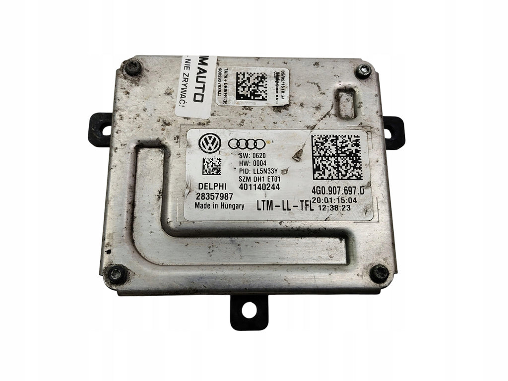 XENON CONVERTER SKODA OCTAVIA III AUDI A4 B8 A6 C7 Q5 8R 4G0907697D